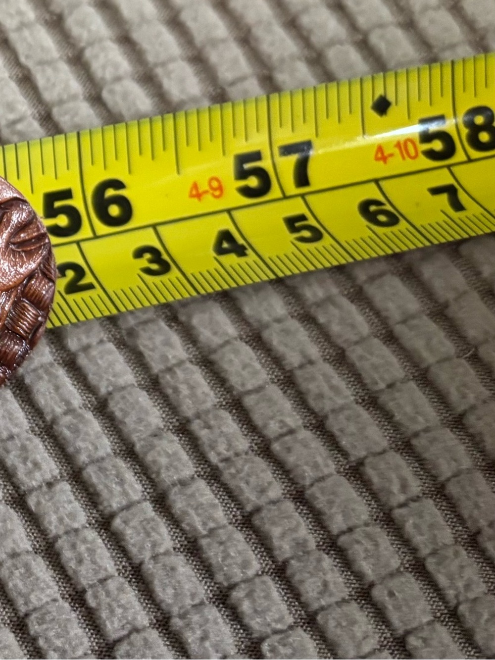 Boy Scout Tooled Brown Leather Belt with logo Buckle and designs marked size 50 - Picture 10 of 10